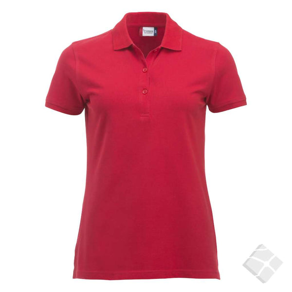 Poloskjorte Marion S/S, rød