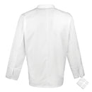 Chef`s jakke m/lang arm