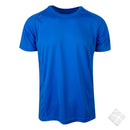 25 stk Sport T-skjorte m/bryst & rygglogo, kornblå