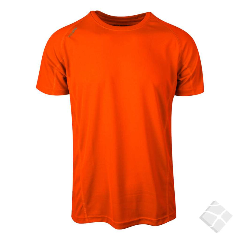 25 stk Sport T-skjorte m/brystlogo, orange