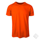 50 stk Sport T-skjorte m/brystlogo, orange