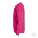 Basic genser m/rund hals, cherise