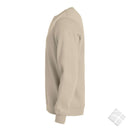 Bacic genser m/rund hals, light kahki