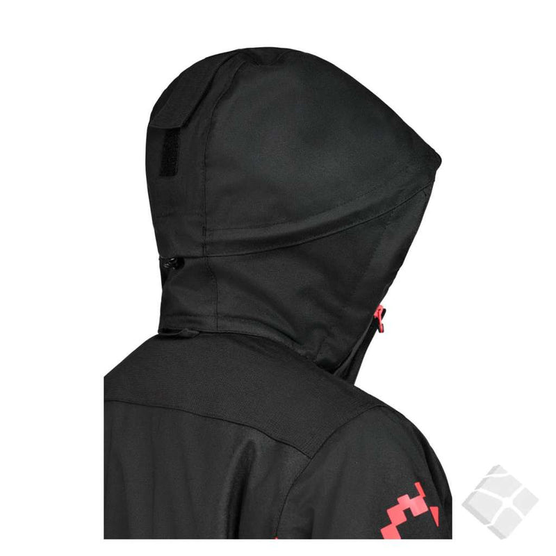 Vinterdress ProTec 2.0 dame, sort/rød