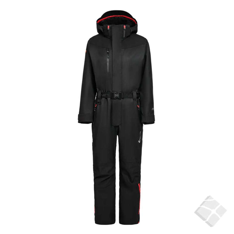 Vinterdress ProTec 2.0 dame, sort/rød