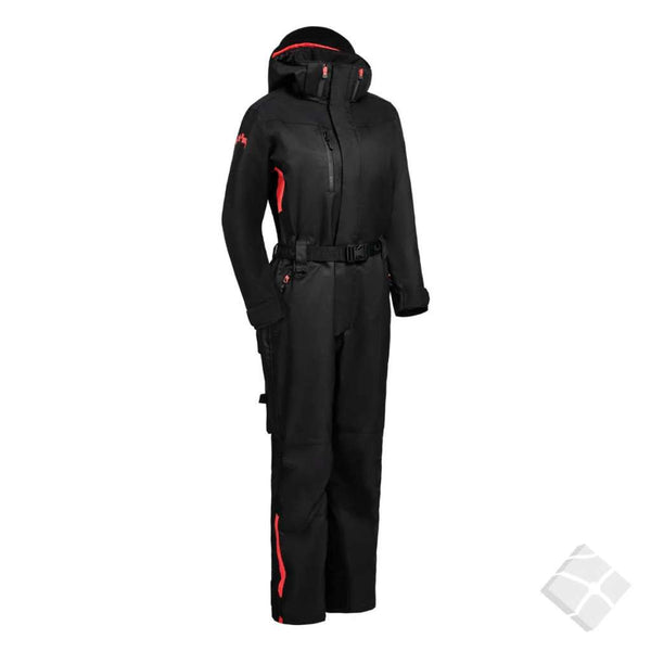 Vinterdress ProTec 2.0 dame, sort/rød