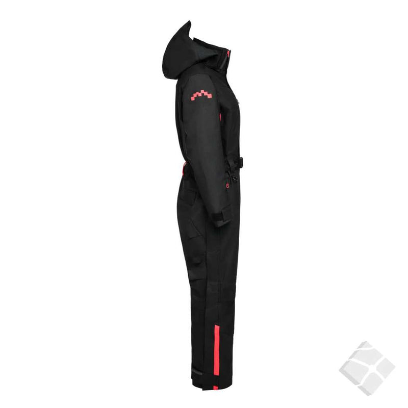 Vinterdress ProTec 2.0 dame, sort/rød