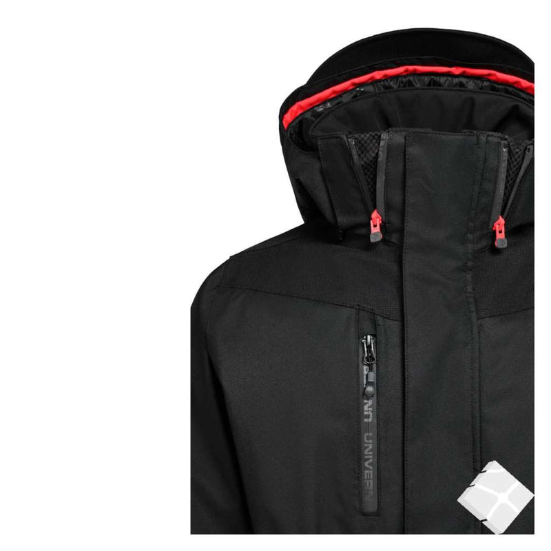 Vinterdress ProTec 2.0 dame, sort/rød