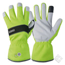 Arbeidshansker allround HighVis, gul/grå