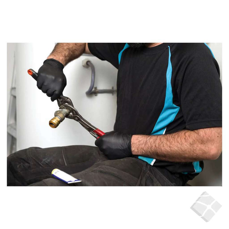 Engangshanske nitril 100 stk, sort