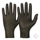 Engangshanske nitril 100 stk, sort