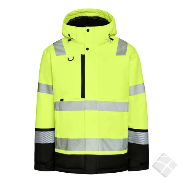 Vinterjakke Isolate G340 HighVis KL.3, safety gul