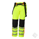 Vinterbukse Gjøvik KL.2, safety gul/ sort