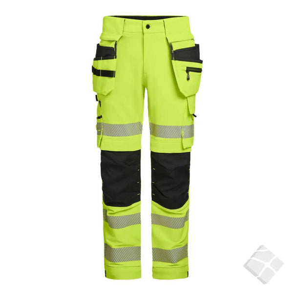 Arbeidsbukse Elevate G532 - HiVis KL.2, safty gul