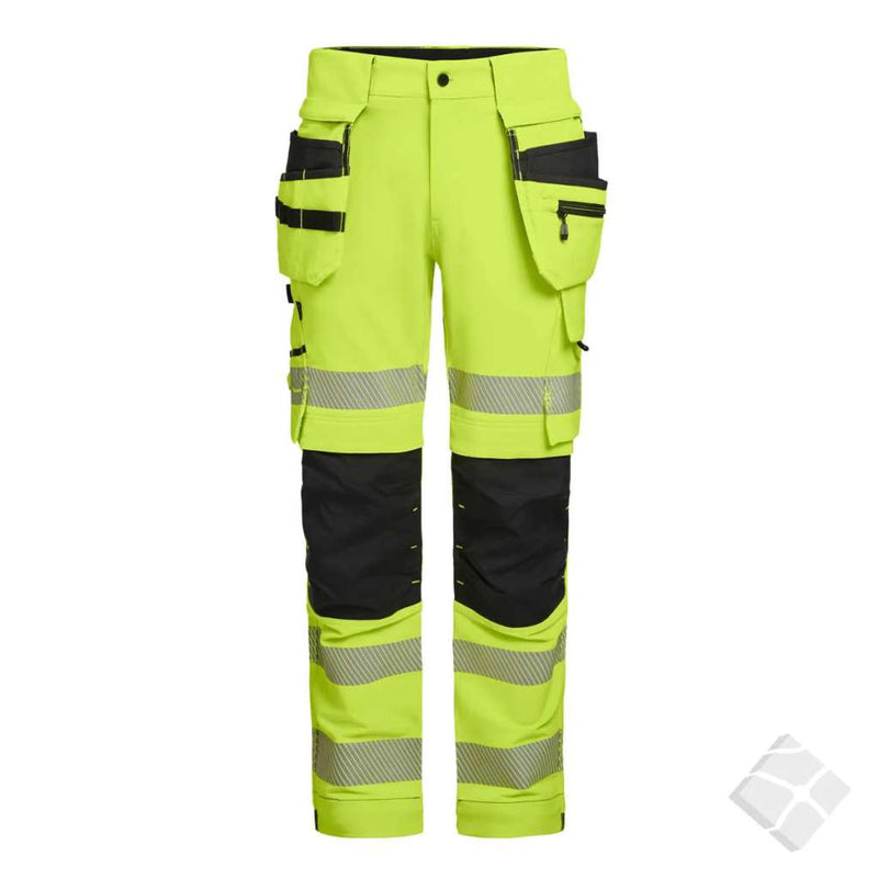 Arbeidsbukse Elevate G532 - HiVis KL.2, safty gul