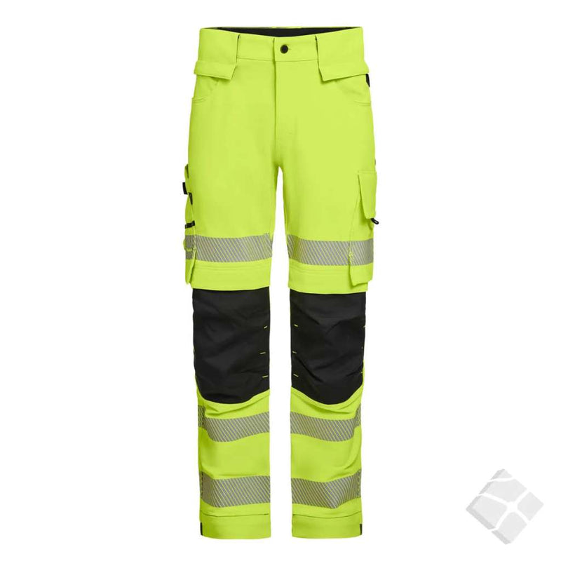 Arbeidsbukse Elevate G532 - HiVis KL.2, safty gul