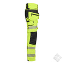 Arbeidsbukse Elevate G532 - HiVis KL.2, safty gul