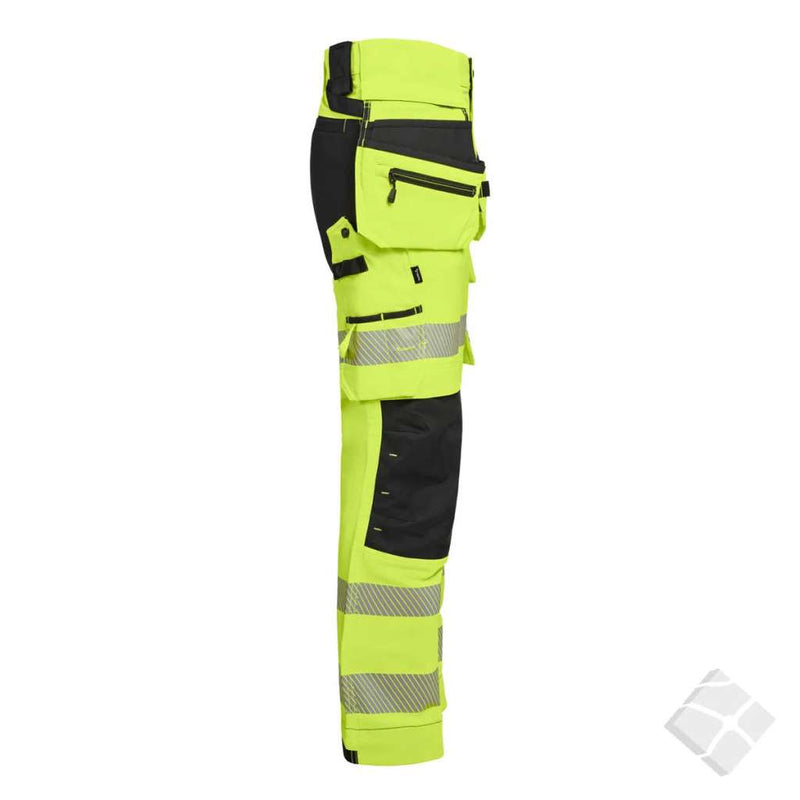 Arbeidsbukse Elevate G532 - HiVis KL.2, safty gul