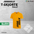 Eurorally t-shirt barn - Rally, gul