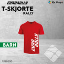 Eurorally t-shirt RALLY til barn, rød
