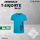 Eurorally t-shirt RALLY til barn, brilliantblå