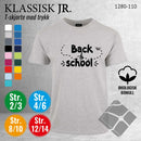 Skole classic t-skjorte, aske grå