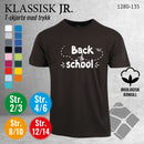Skole classic t-skjorte, stålgrå