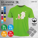 Skole classic t-skjorte, lime