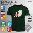 Skole classic t-skjorte, flaskegrønn