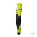 Kjeledress Essential HighVis KL.3, safety gul/sort