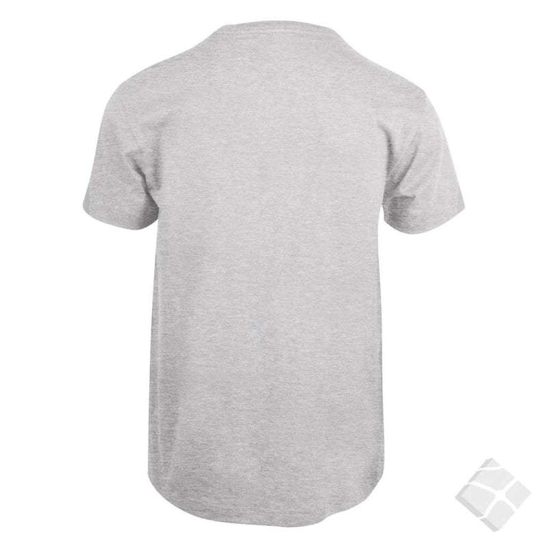 25 stk T-skjorte med brystlogo, aske
