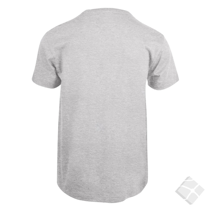 100 stk T-skjorte med brystlogo, aske