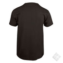 25 stk T-skjorte m/bryst & rygglogo, stålgrå