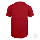 25 stk T-skjorte m/bryst & rygglogo, kardinalmelert