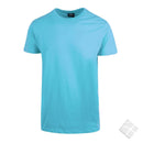 25 stk T-skjorte m/bryst & rygglogo, horisontblå