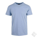 25 stk T-skjorte med brystlogo, lys blå