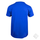 100 stk T-skjorte med brystlogo, kornblå