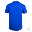 25 stk T-skjorte m/bryst & rygglogo, kornblå