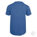 25 stk T-skjorte m/bryst & rygglogo, kornblåmelert