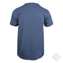 25 stk T-skjorte m/bryst & rygglogo, indigo