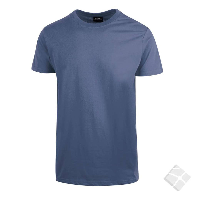 50 stk T-skjorte med brystlogo, indigo