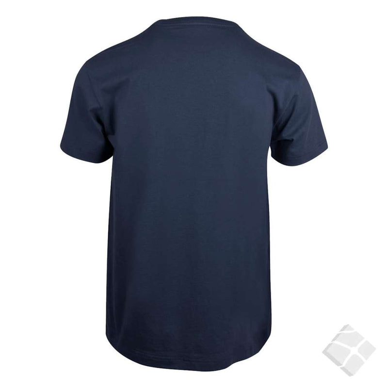 50 stk T-skjorte med brystlogo, marine