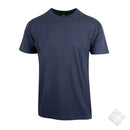 25 stk T-skjorte med brystlogo, marinemelert