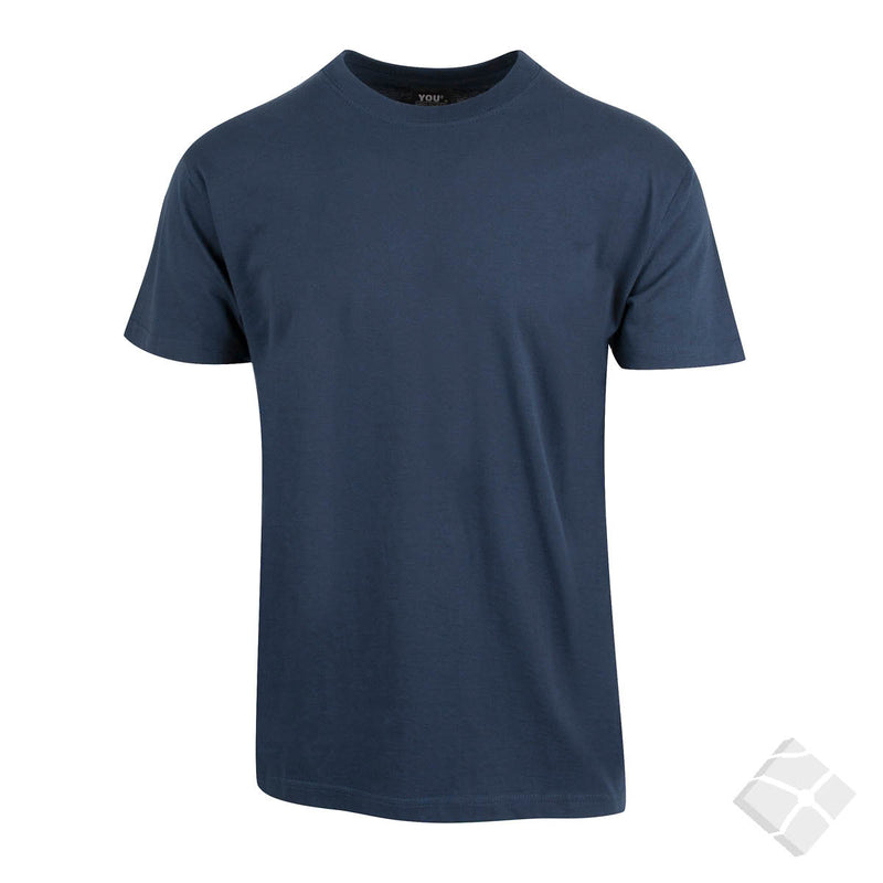 50 stk T-skjorte med brystlogo, urban navy