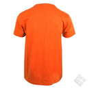 25 stk T-skjorte m/bryst & rygglogo, orange
