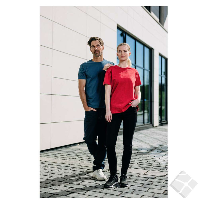 25 stk T-skjorte med brystlogo, urban navy