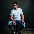 25 stk T-skjorte m/bryst & rygglogo, hvit