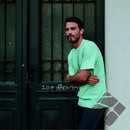 25 stk T-skjorte m/bryst & rygglogo, mint