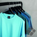 25 stk T-skjorte m/bryst & rygglogo, turkis