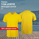 You klassisk t-skjorte, gul